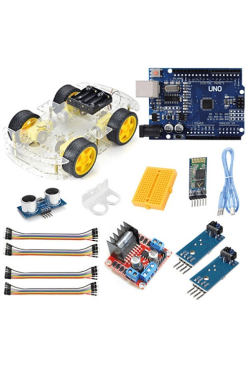 Arduino Süper Combo 4Wd Araç Seti Bluetooth