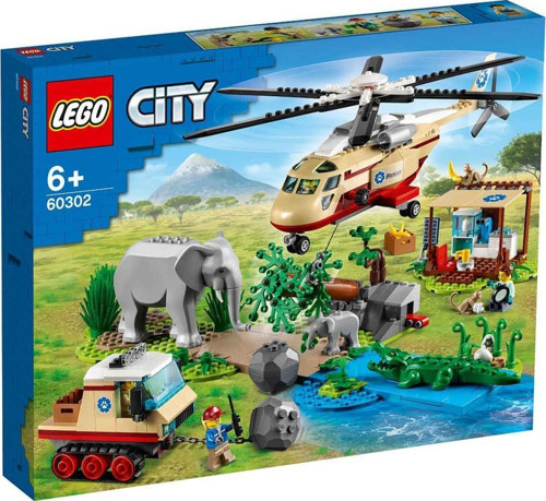 City Vahşi Hayvan Kurtarma Operasyonu 60302 +6 Yaş (525 Parça)