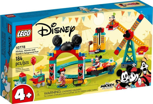 Disney Mickey and Friends ve Goofy Lunapark Eğlencesi 10778 +4 Yaş (184 Parça)