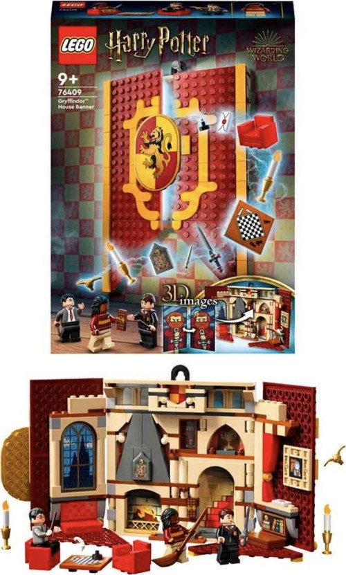 Harry Potter Gryffindor Binası Bayrağı 76409 +9 Yaş (285 Parça)