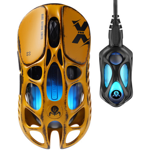 Mercury XPro RGB 32K DPI Optik Gaming Mouse+8K Dongle, Kablosuz, Magnezyum Alaşımlı, Progr
