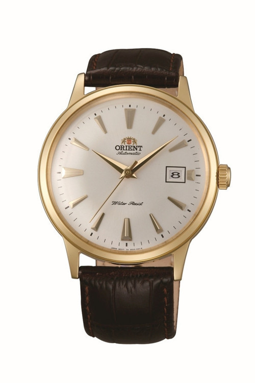 Bambino TAC00003W0 Kurmalı Otomatik Deri Kahverengi Beyaz Kadran 41 mm Erkek Kol Saati