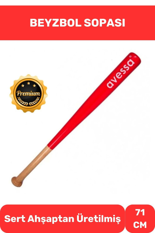 Ahşap 28 inc Baseboll Beyzbol Sopası Dişbudak Ağacından 71 Cm Premium Özel Üretim Kırılmaz Kaliteli
