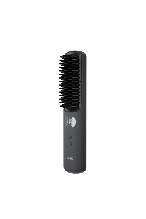 Mini Styler Siyah - Taşınabilir Şarjlı Saç Düzleştirici Isıtmalı Fön Tarak