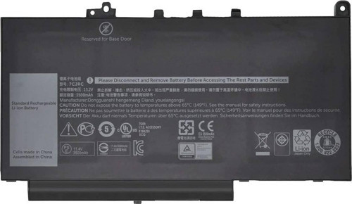 Dell Latitude E7270 RDL-221 Notebook Bataryası Pili - 3 Cell