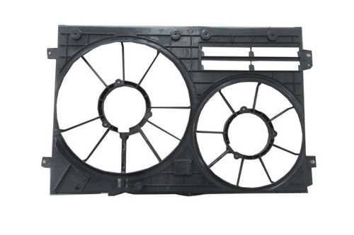 Volkswagen Jetta 6 11/14 Radyatör Ve Kli̇ma Fan Davlumbazı Boş Gövde (Çi̇ftli̇) (300w 363mm)