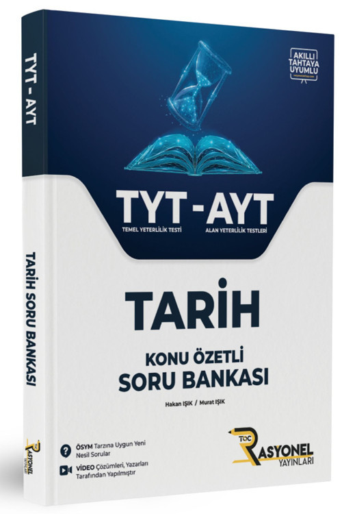 Rasyonel Yayınları Tyt - Ayt Tarih Soru Bankası (Konu Özetli)