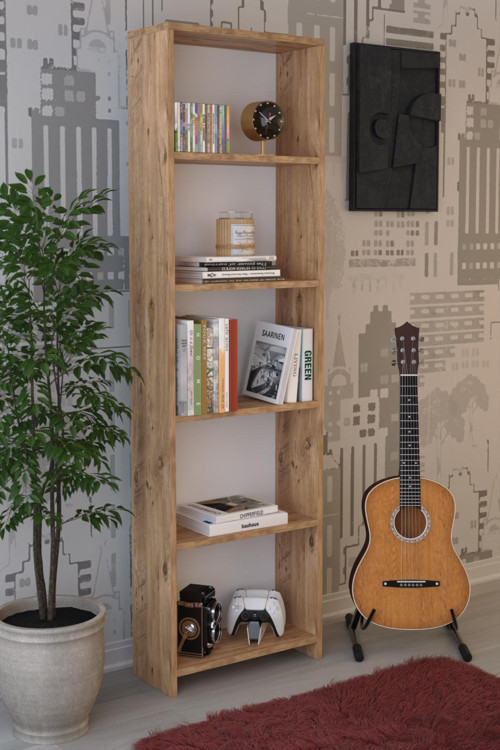 Abete 5 raflı kitaplık (oyuncak dolabı), Atlantik Çam