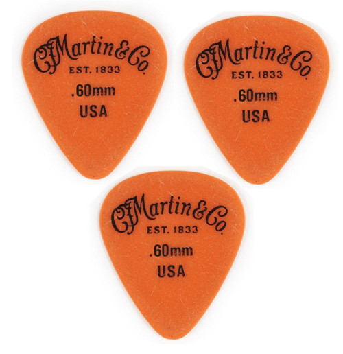 Delrin Pena 0.60 mm Gitar Pena (3 Adet)