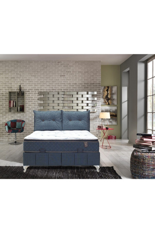 Çift Kişilik Prestij Set Yatak Baza Başlık
