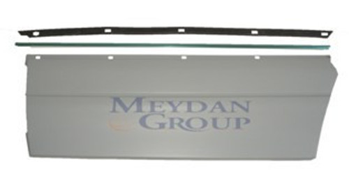 Mercedes S Sl Class W140 95/98 Arka Kapı Bandı Sol Gri̇ Uzun Ti̇p (Ni̇kelajı İle Bi̇rli̇kte)