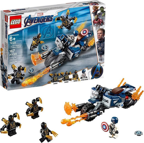 Super Heroes Captain America: Outrider 76123