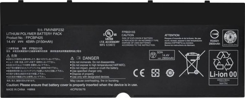 Fujitsu FMVNBP232 Uyumlu Notebook Bataryası Pili