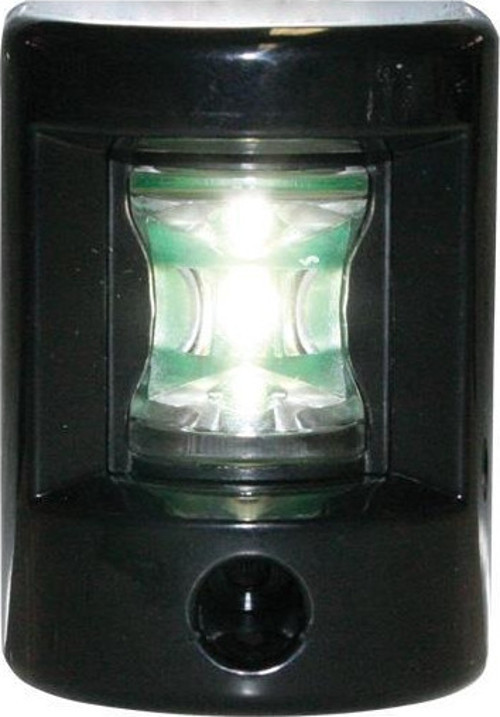 FOS LED 12 PUPA FENERİ,yüzey monte, 135° siyah
