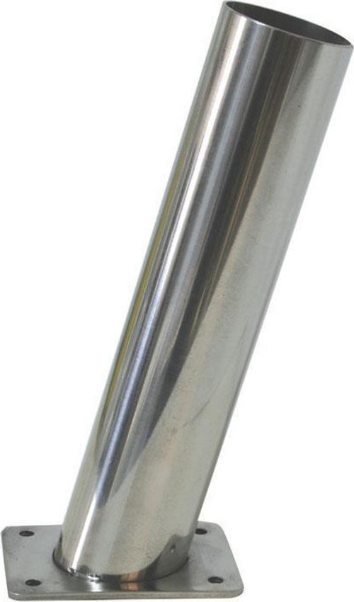 Kamış tutamağı (Güverte Tipi), Inox 316, L232mm, W51mm, ø44,5mm