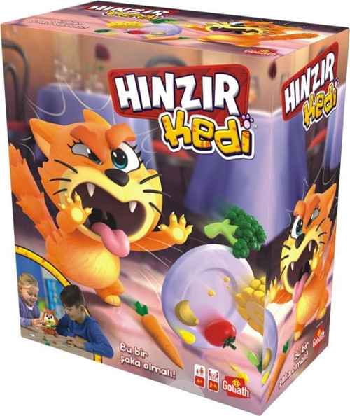 Goliath Hınzır Kedi 921294, Çocuklar İçin Hınzır Kedi Kutu Oyunu