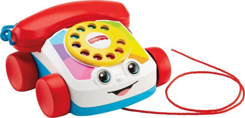 Eğitici Geveze Telefon, Sürüklenebilir, Klasik, Çevirmeli Oyun Telefonu FGW66