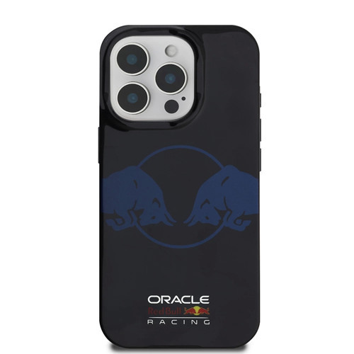 Apple iPhone 16 Pro Kılıf Redbull Orjinal Lisanslı Magsafe Şarj Özellikli IML Çift Boğa Baskılı Sert