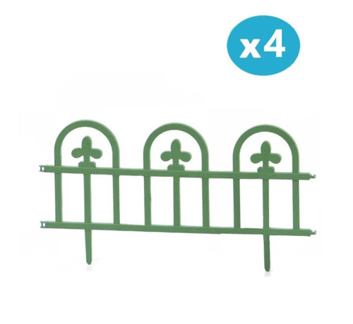 SY-5992 Estate Plastik Bahçe Çiti 60x32 cm 4'lü Set