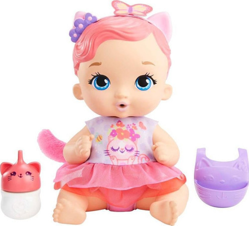 Mattel My Garden Çocuklar İçin Yavru Kedi Bakım Zamanı Pembe