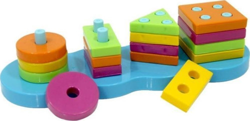 Erdem Oyuncak Geometrik Şekiller Bulmaca XL AE-1420