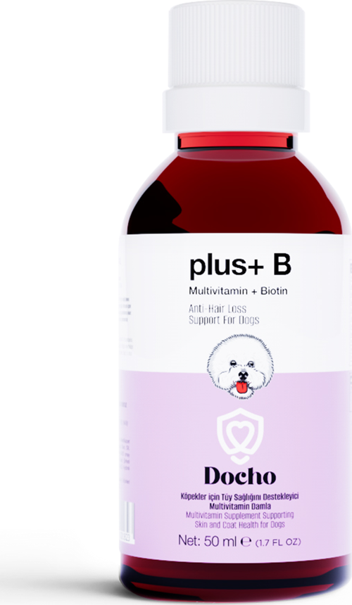Köpekler İçin Tüy Sağlığını Destekleyici Multivitamin ve Biotin içerikli Damla 50 ML