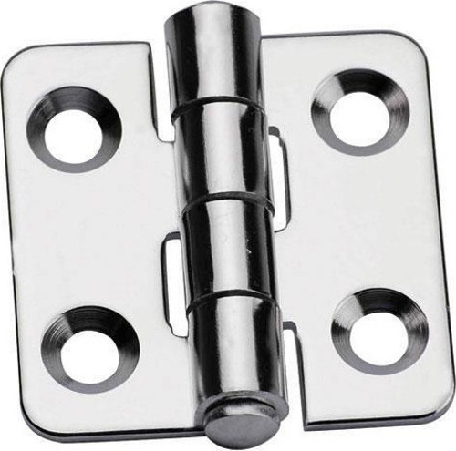 Menteşe, Sağa, Inox 316, L48mm, W40mm, Kalın. 2mm