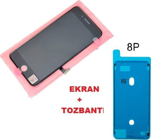 İphone 8 PLUS Lcd Ekran dokunmatik (+TOZBANTI LW ) SİYAH