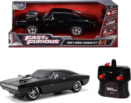 Hızlı ve Öfkeli Fast & Furious RC 1970 Dodge Charger 1:16 Uzaktan Kumandalı Araba 206004