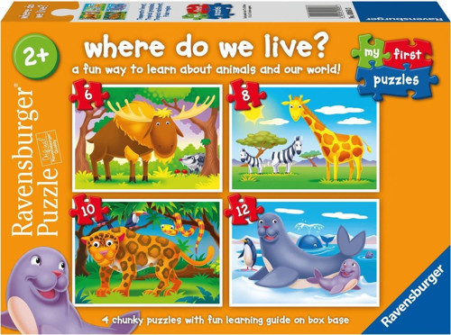 6/8/10/12 Parça Puzzle Yaşadığım Yer 030583