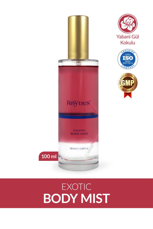 Body Mist Egzotik Gül Aromalı Vücut Spreyi Kadın Vücut Kokusu Vücut Misti Body Mist Spray 100Ml