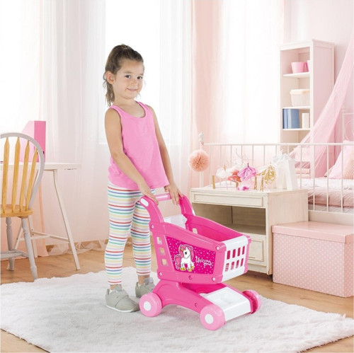 2558 Unicorn Eğitici geliştirici Oyuncak Alışveriş Market Arabası