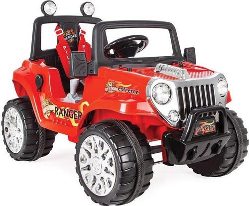 05-107 Ranger Uzaktan Kumandalı Kırmızı 12 V Akülü Araba