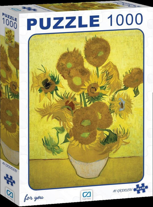 Ayçiçekleri 1000 Parça Puzzle Yapboz
