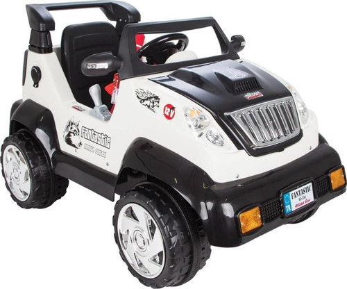 FANTASTİK AKÜLÜ JEEP 12 VOLT KUMANDALI BEYAZ