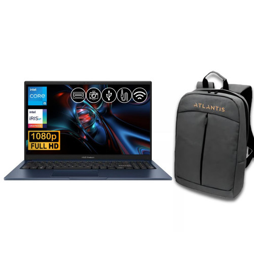 Vivobook 15 i5-1334U 24GB 128 GB M.2 SSD X1504VA-NJ2405 ATL50 15.6" Fdos Notebook +çanta