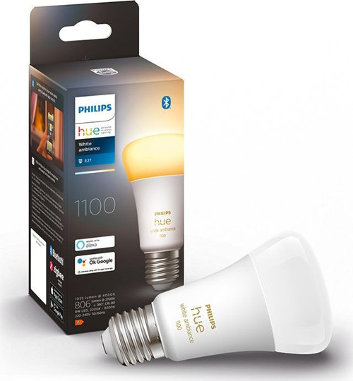 Hue 75W Beyaz Ambiyans Akıllı Ampul E27 Bluetooth Özellikli