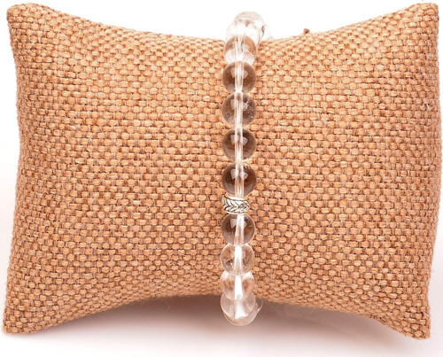 Kristal Kuvars Taşı Bileklik ( 8 mm )