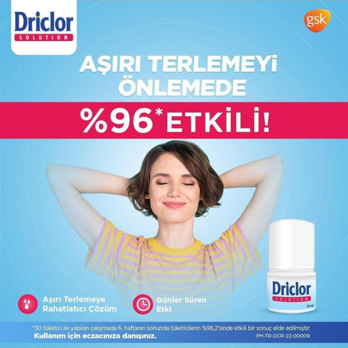 Driclor Aşırı Terleme Önleyici Antiperspirant Roll-On 20Ml X2 5