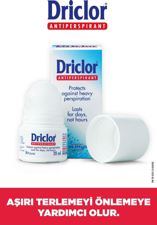 Driclor Aşırı Terleme Önleyici Antiperspirant Roll-On 20Ml X2 2