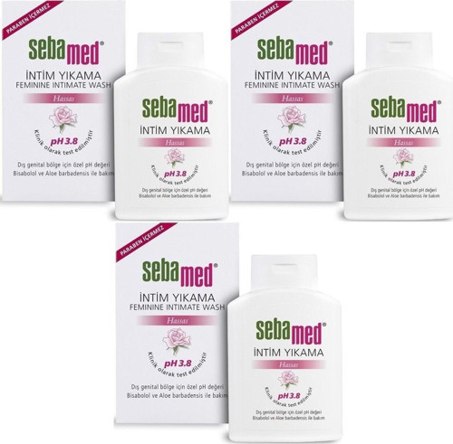 İntim Likit 200Ml (Genital Bölge Temizleyici) (3 Lü Set)