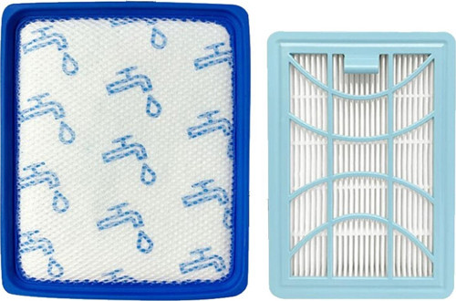 Philips FC 9749/07 Uyumlu Süpürge Hepa / Hazne Filtre Seti 2'li