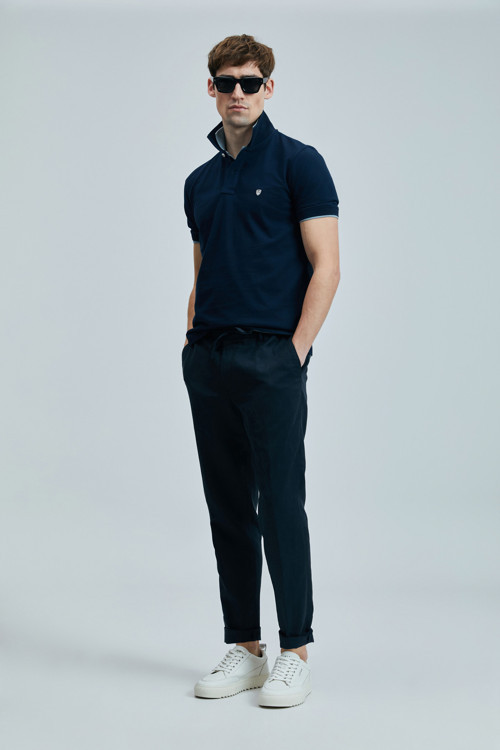 Laon Smart Erkek Polo Tişört Lacivert