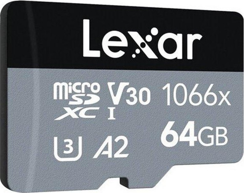 64 GB 1066x microSDXC UHS I up to 160MB s Okuma Hızı 70MB s Yazma Hızı C10 A2 V30 U3