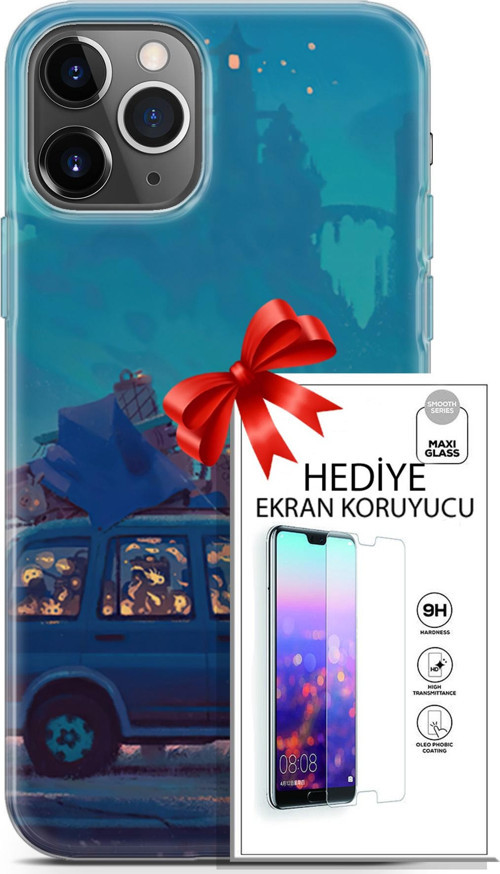 Apple İphone 11 Pro Kılıf Orijinal Seri Neo 10 Thanos Full Hd Kılıf + Ekran Koruyucu