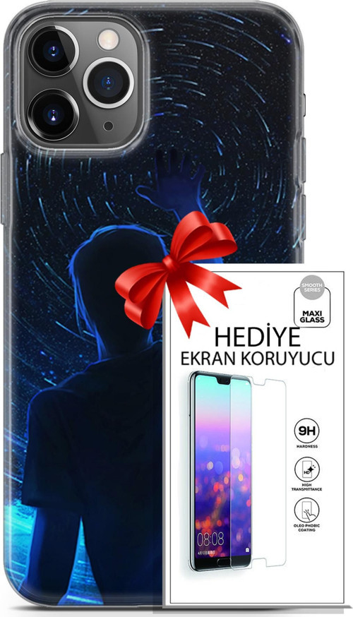 Apple İphone 11 Pro Kılıf Orijinal Seri Neo 14 Batman The Joker Cover Kılıf + Ön Ekran Koruyucu
