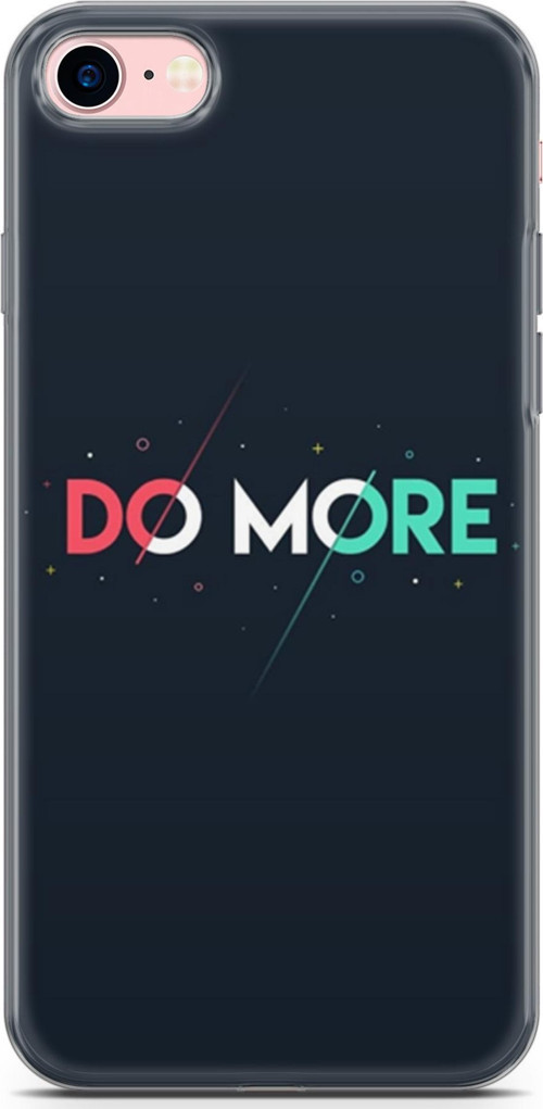 Apple İphone 7 - 8 Kılıf Orijinal Seri Typo 12 Do More Tasarım Kılıf
