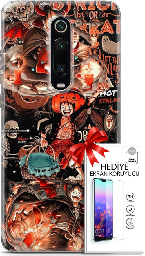 Xiaomi Mi 9T Pro Kılıf Orijinal Seri Bounce 10 Charlotte Lawson Full Hd Kılıf + Ekran Koruyucu