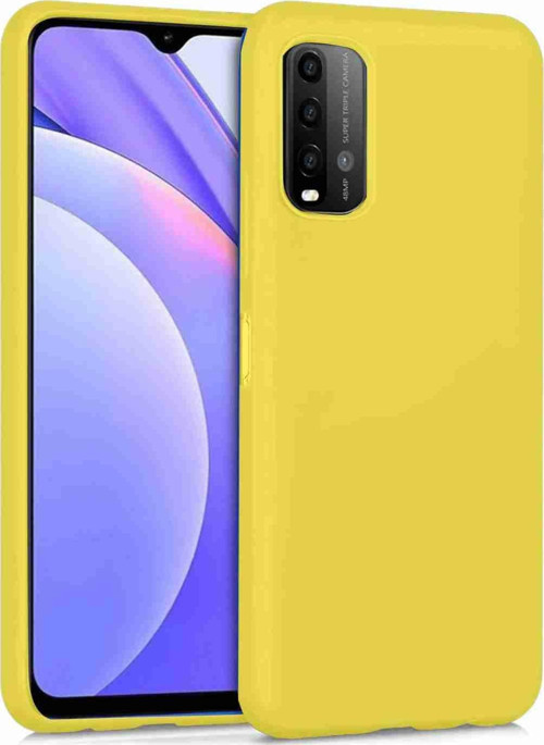 Redmi 9T Uyumlu Nano İçi Kadife Silikon Fuchsia Telefon Kılıfı