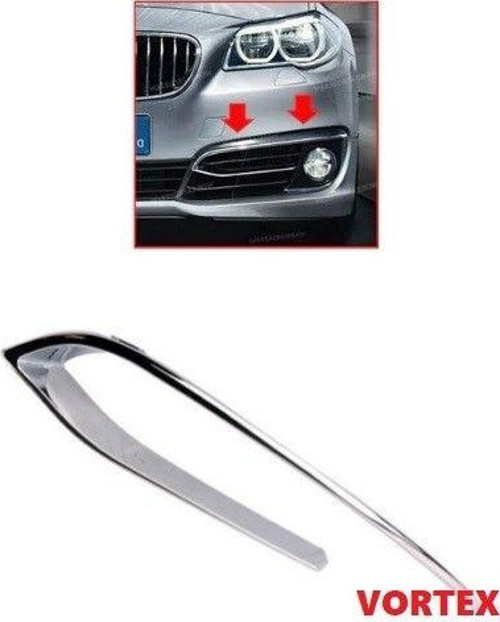 - SİS KAPAK NİKELAJI SOL ( LUXURY LINE) F10 LCI 2014 - 51117331769